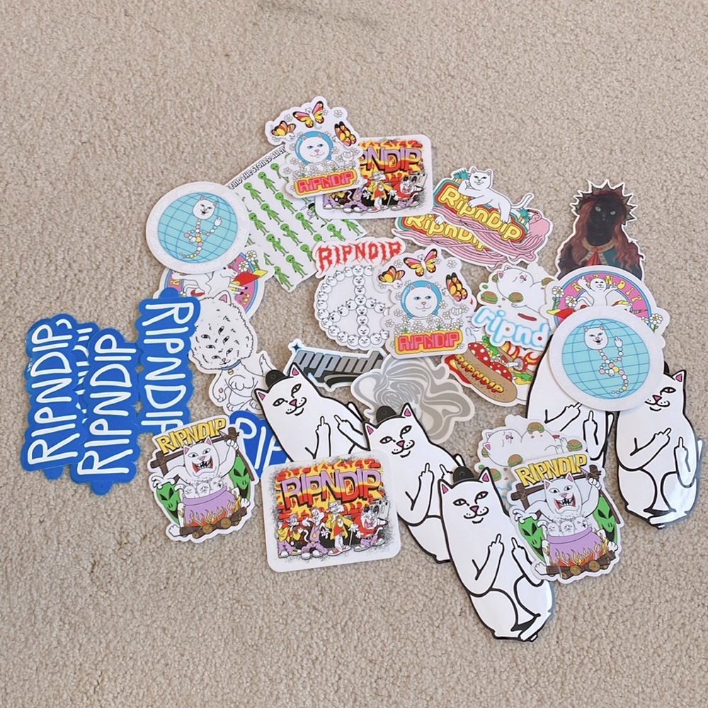 30 Random RipnDip stickers!